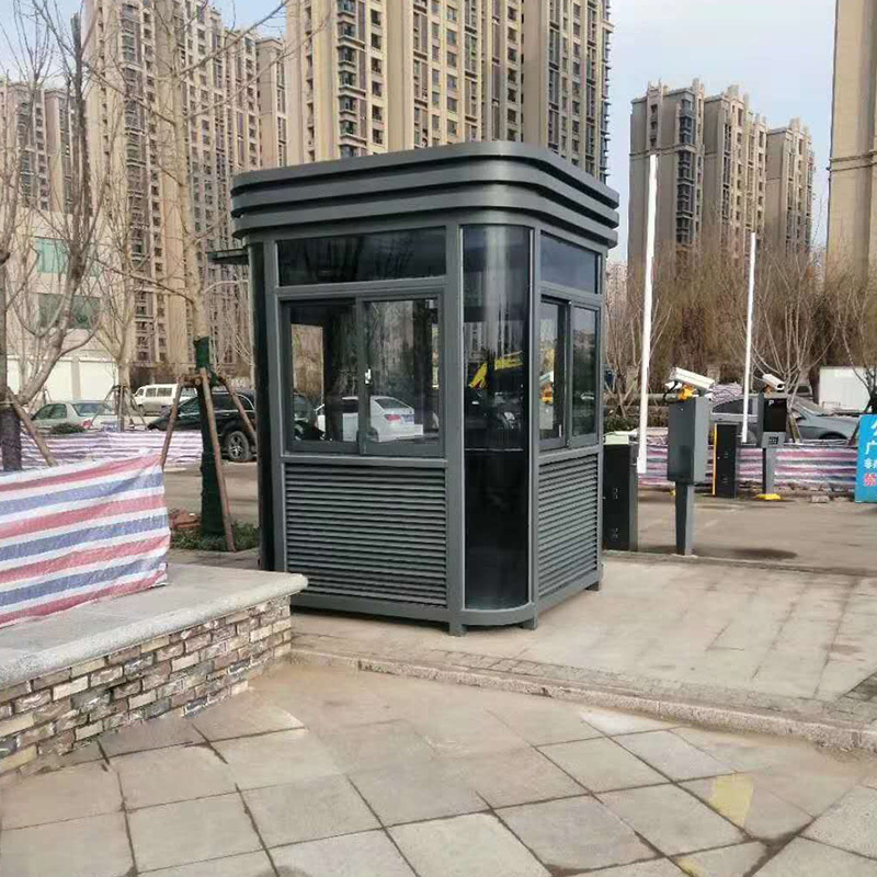 钢结构圆弧岗亭