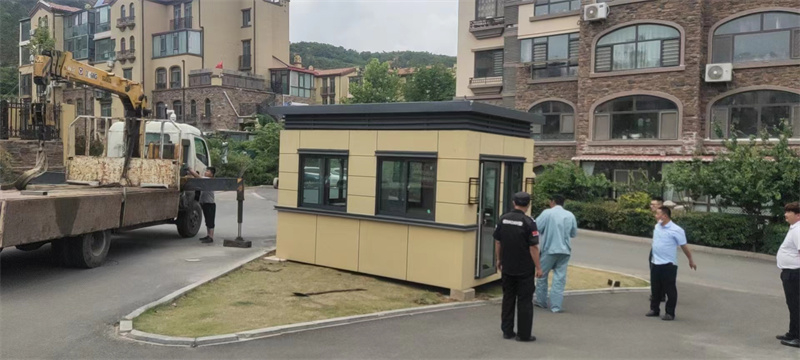 钢结构真石漆岗亭