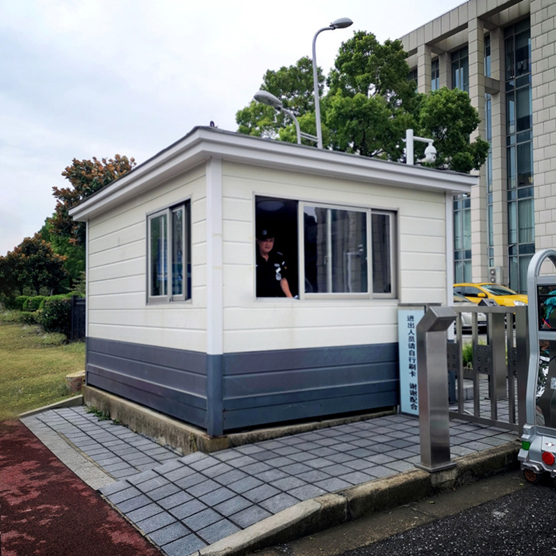 金属雕花板岗亭