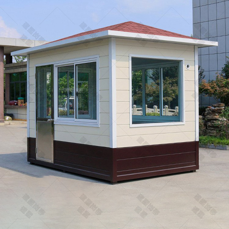 金属雕花板岗亭